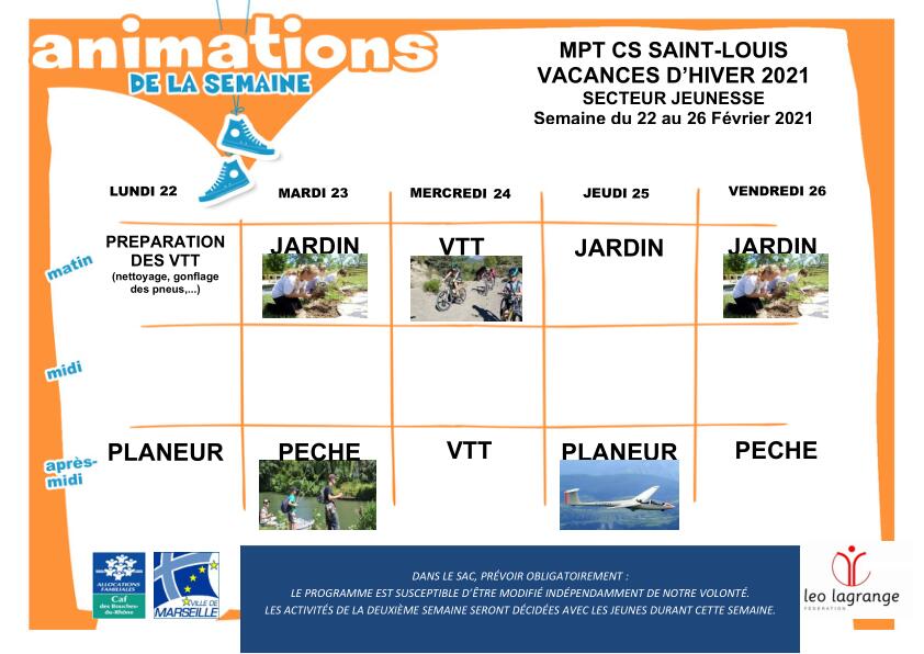 You are currently viewing Planning des Vacances d’hiver 2021 du secteur Jeunesse